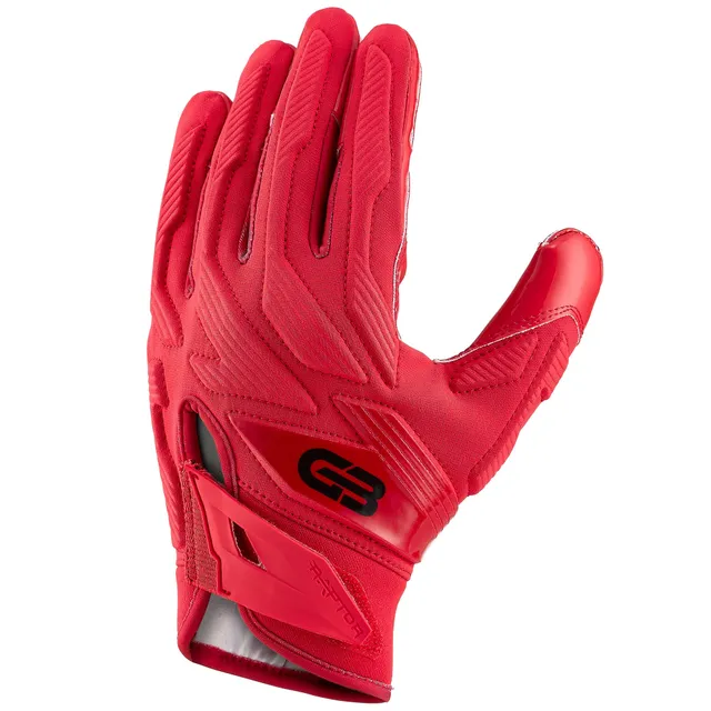 grip-boost-raptor-2-0-footballhandschuhe-rot-gepolstert image 1