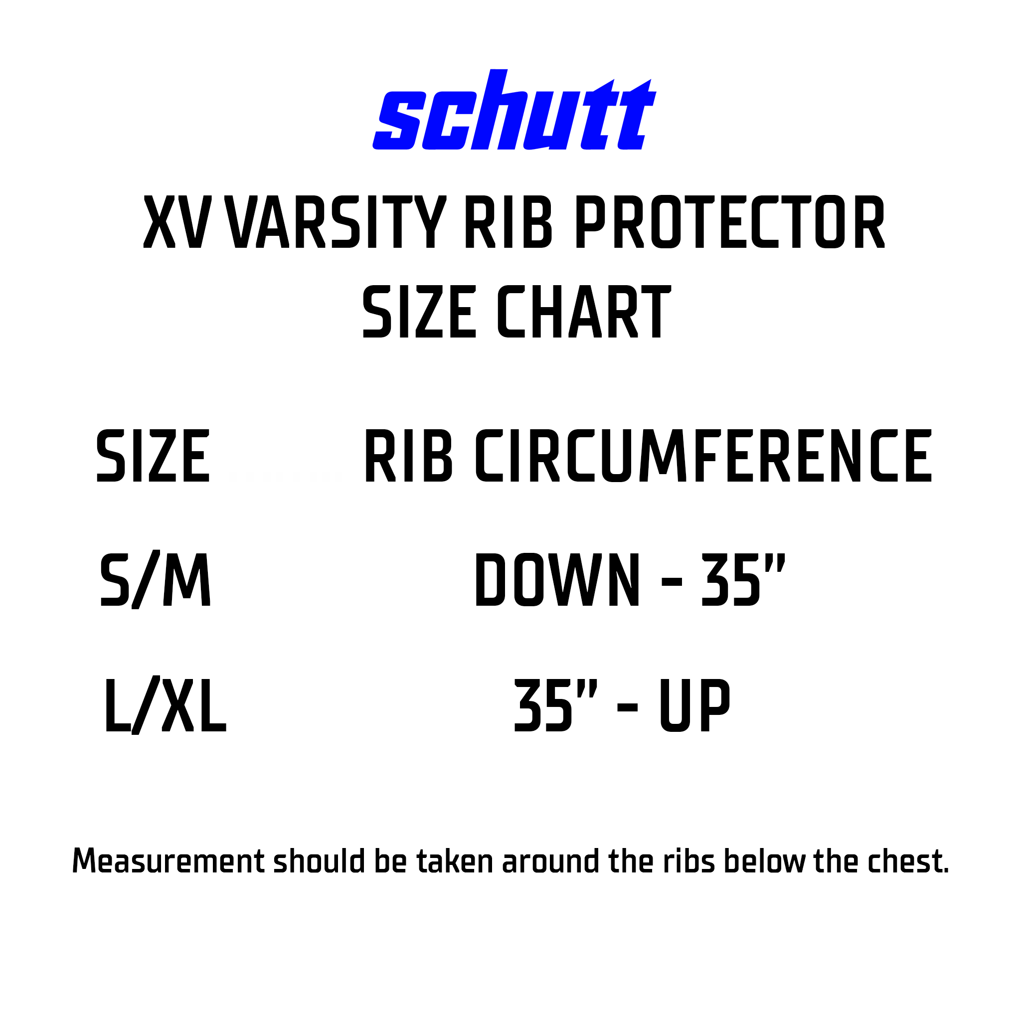 schutt-xv-varsity-rippenschutz-l-xl-atmungsaktiv image 2