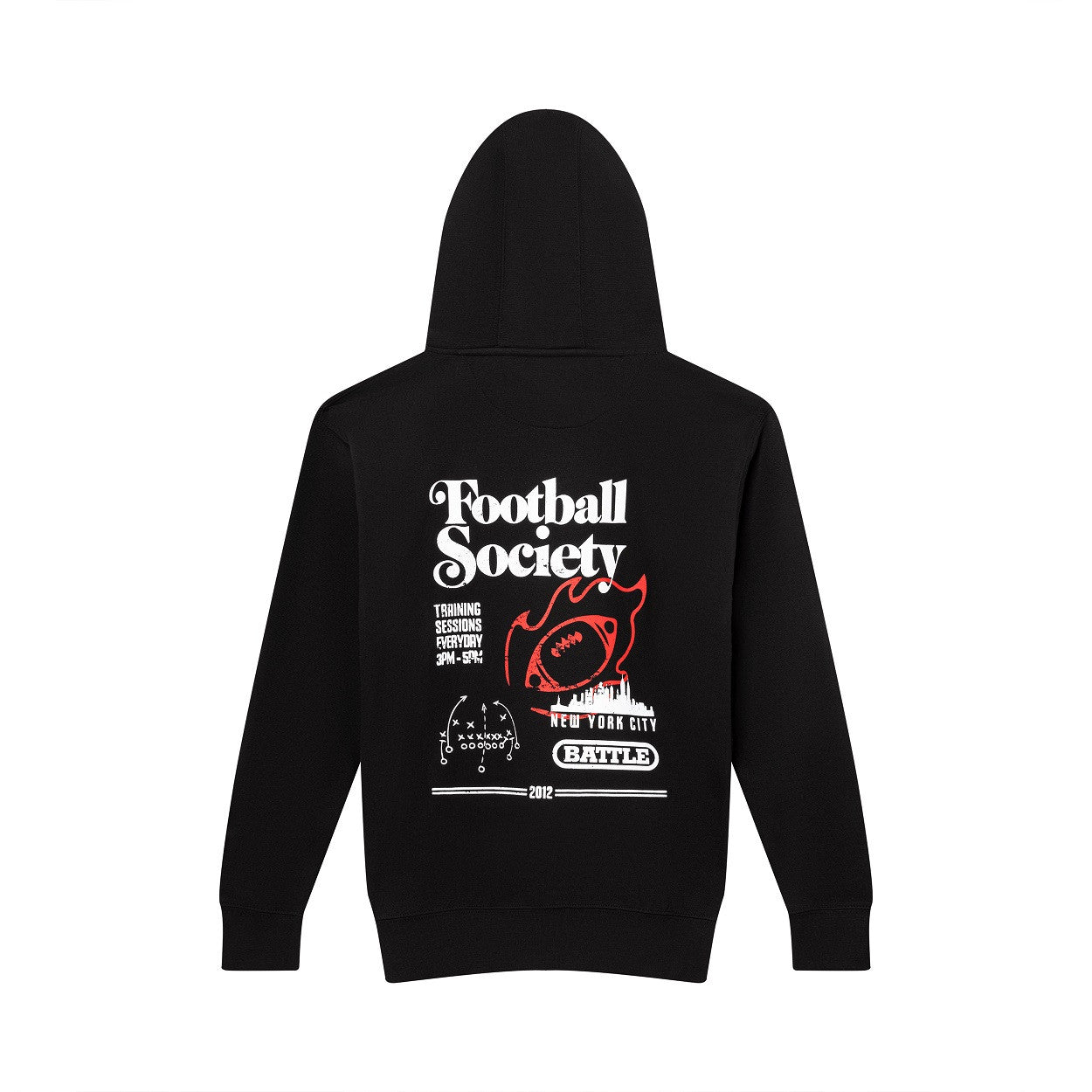 battle-astrofly-football-society-hoodie-wei-baumwolle image 6