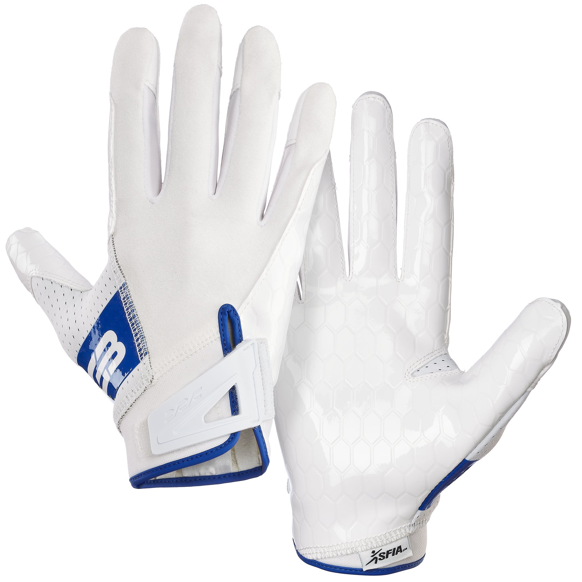grip-boost-dna-2-0-footballhandschuhe-blau-wei image 1
