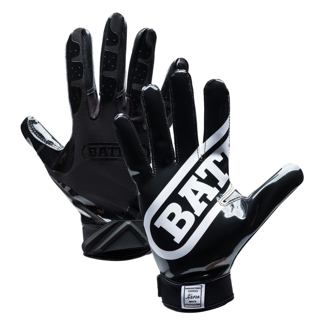 battle-double-threat-receiver-football-handschuhe-grip image 4