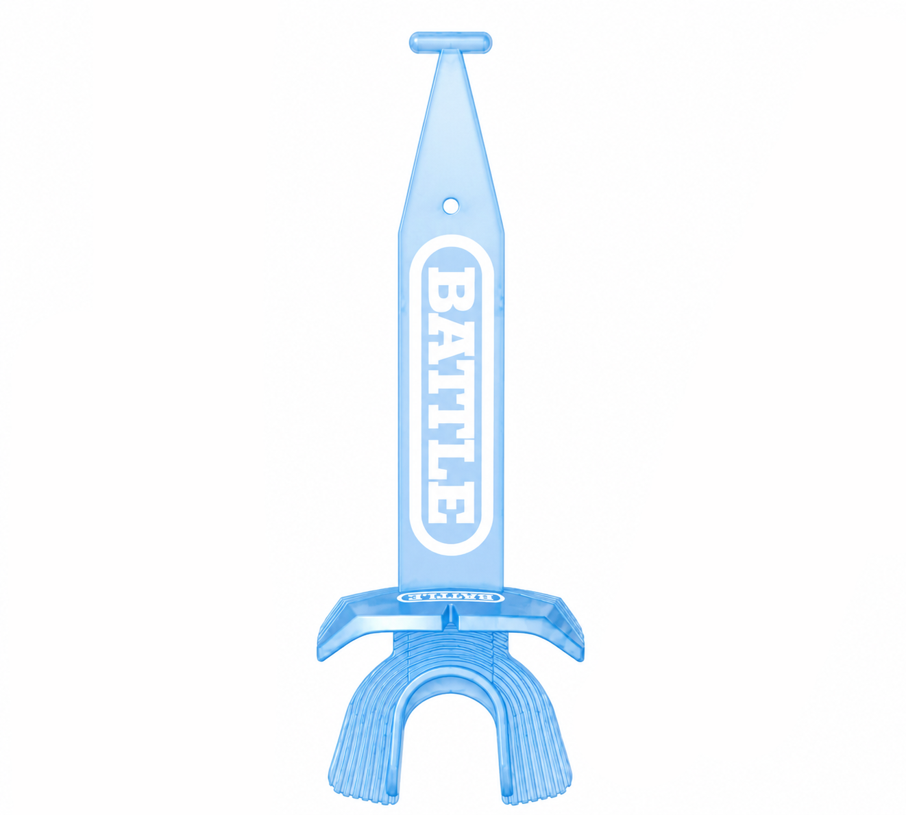 battle-speed-xl-mundschutz-ice-blue-football-mit-band image 1