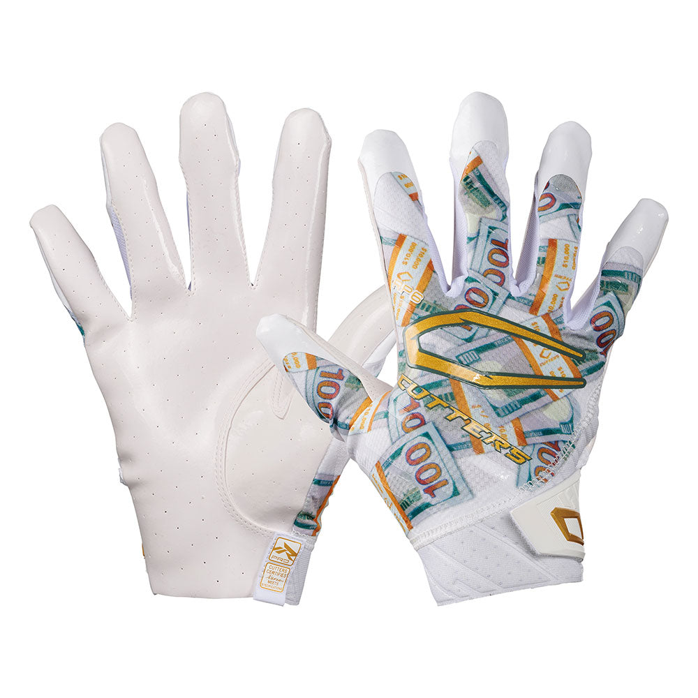 cutters-rev-pro-6-0-receiver-handschuhe-white-money-bands image 1