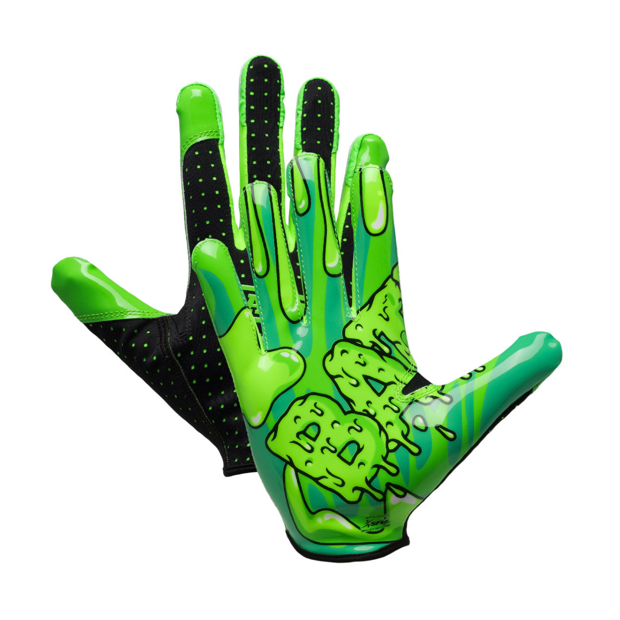 battle-doom-speed-receiver-football-handschuhe-slime-mit-grip image 3