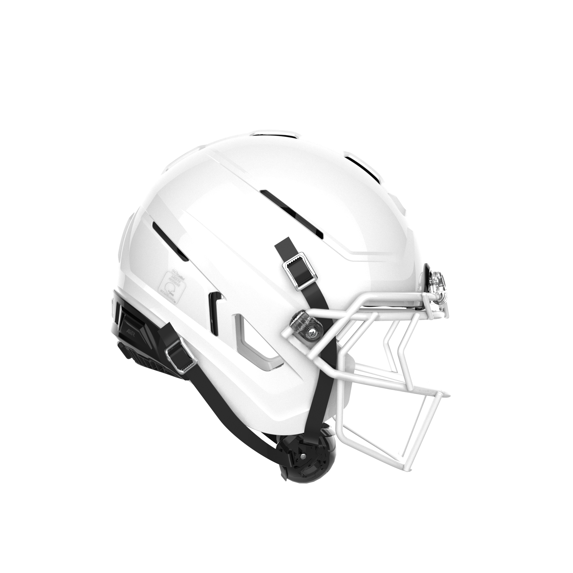 schutt-f7-air-footballhelm-gloss-white-large-carbon-b-gel-5-star image 3