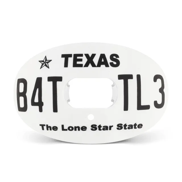battle-oxygen-texas-plate-mundschutz-erwachsene-wei-brackets image 1