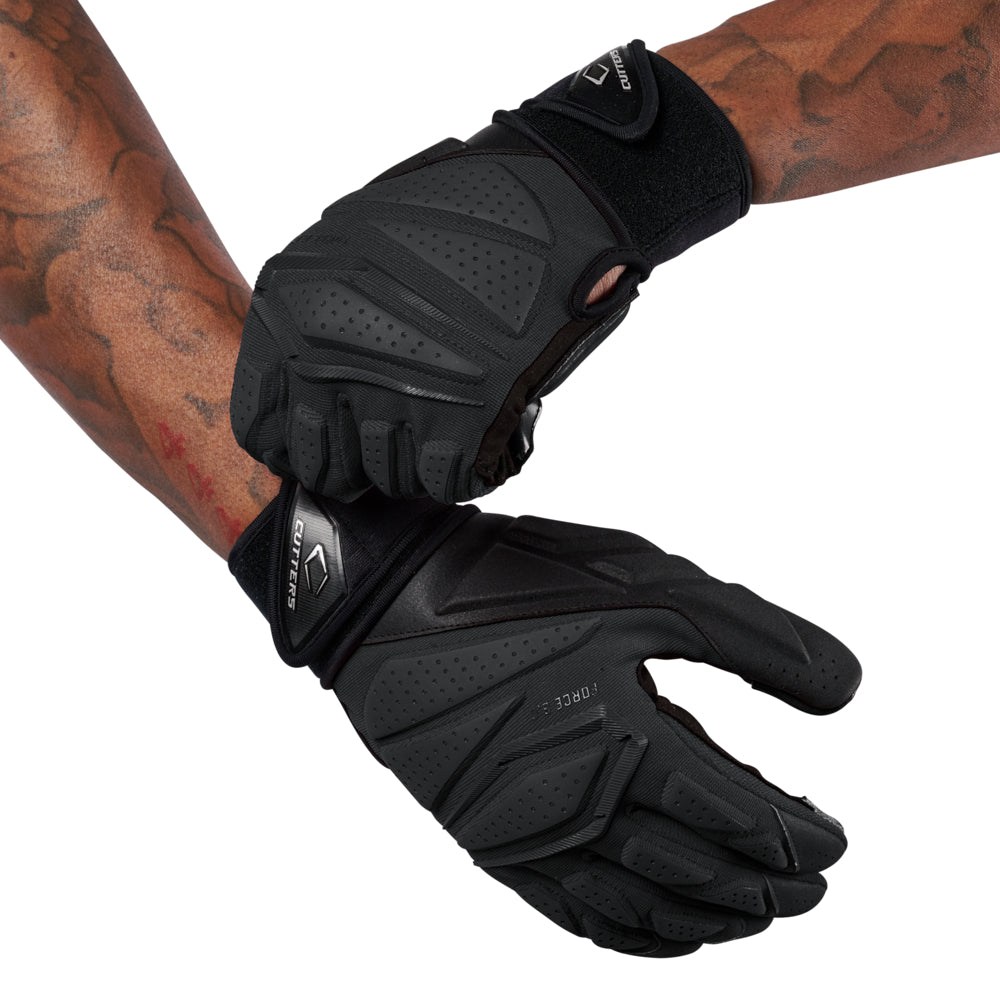cutters-force-6-0-lineman-handschuhe-schwarz-gepolstert image 3