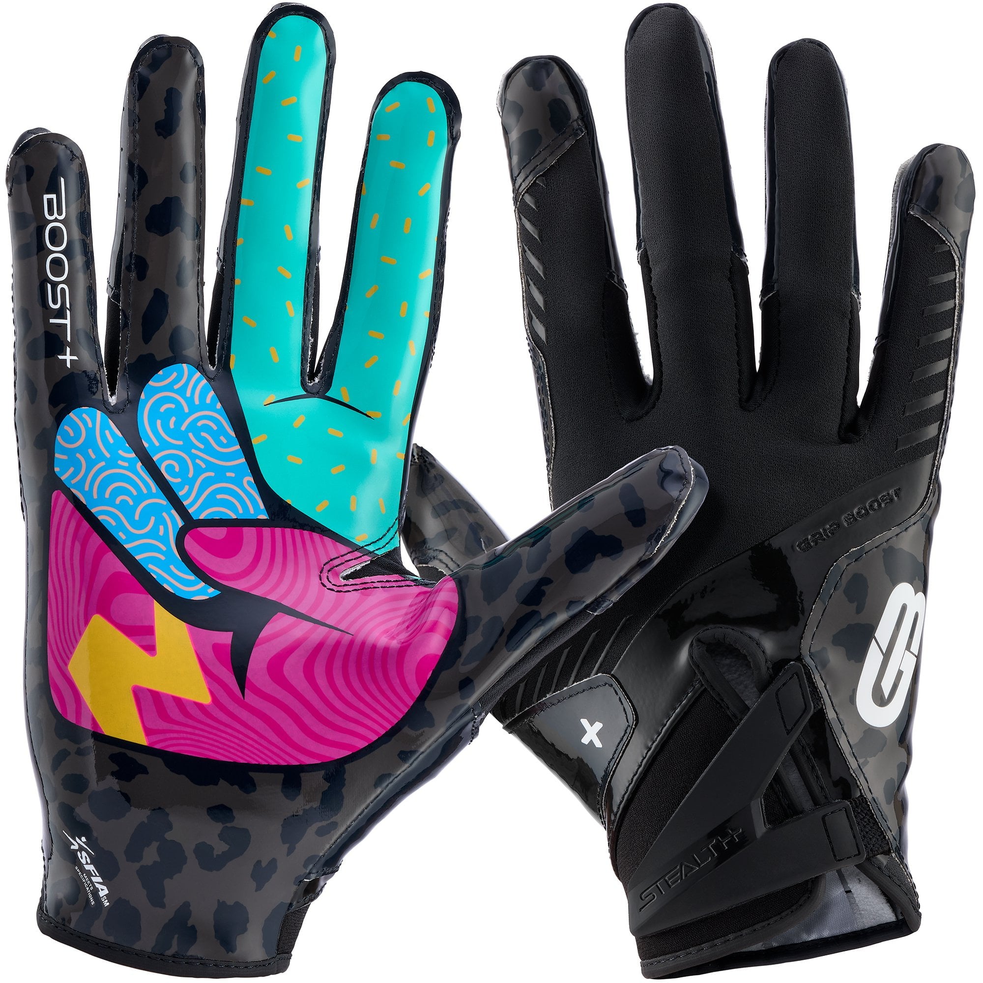 grip-boost-stealth-6-0-youth-footballhandschuhe-mexico image 1