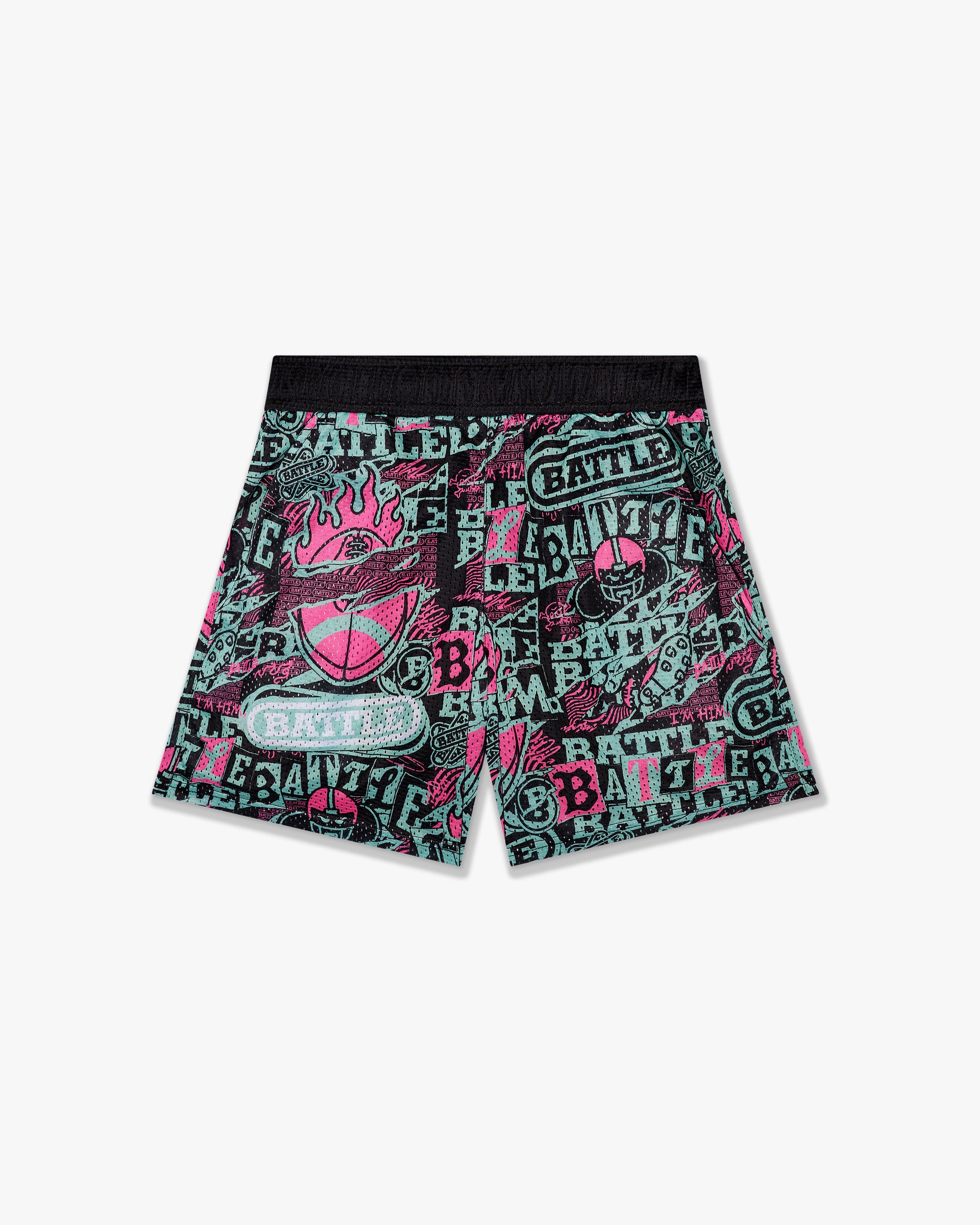 battle-astrofly-grit-football-shorts-herren-black-white image 1