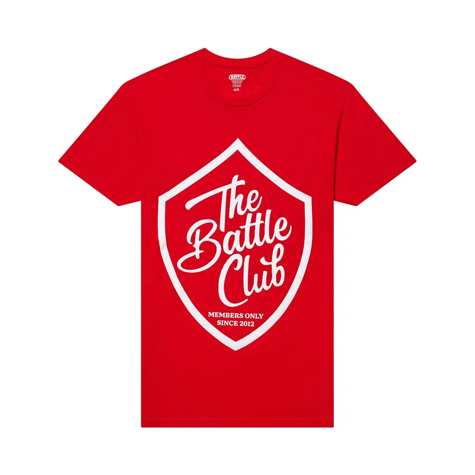 battle-sports-club-tee-t-shirt-herren-baumwolle-schwarz image 1