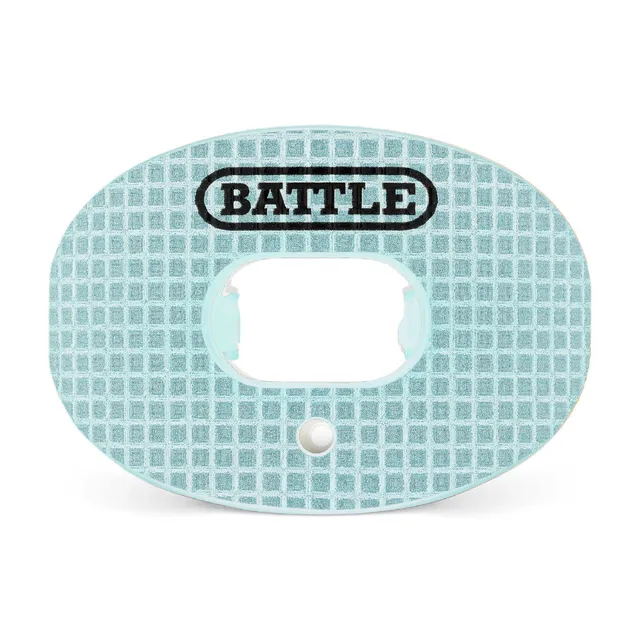 battle-oxygen-3d-diamond-mundschutz-silber-mit-band-zahnspange image 1