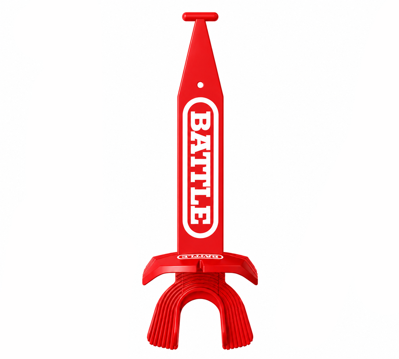 battle-speed-xl-mundschutz-football-schwarz-wei-band image 1
