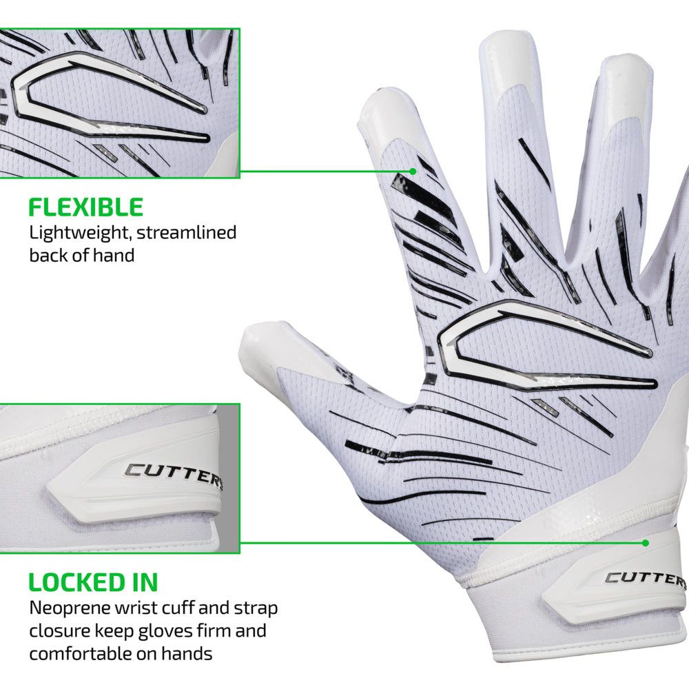cutters-game-day-pro-lux-receiver-handschuhe-wei-schwarz image 3