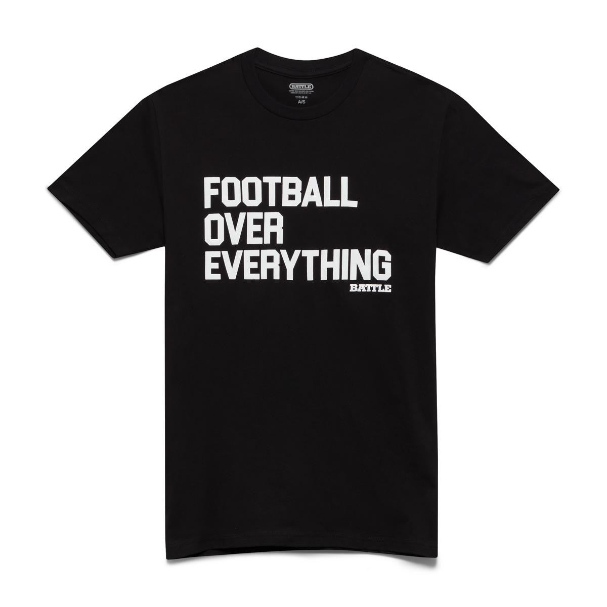 battle-astrofly-football-over-everything-t-shirt-schwarz-l image 1