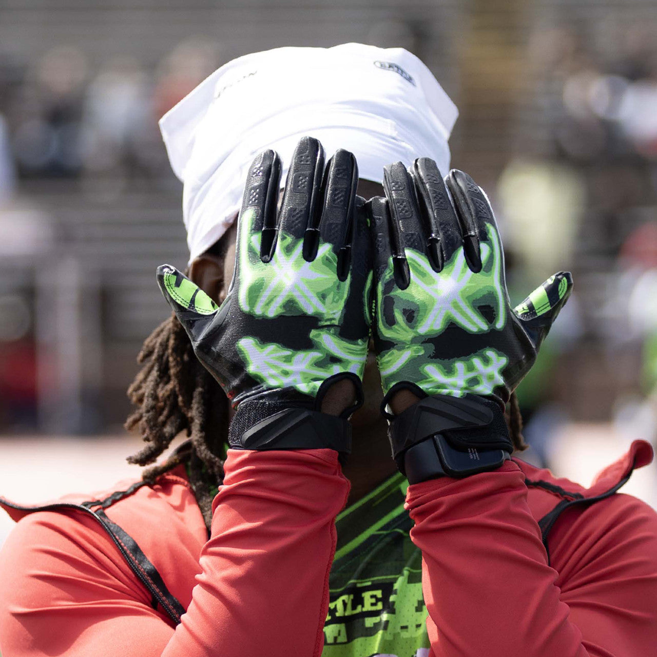 battle-double-threat-nightmare-receiver-handschuhe-adult-l image 2