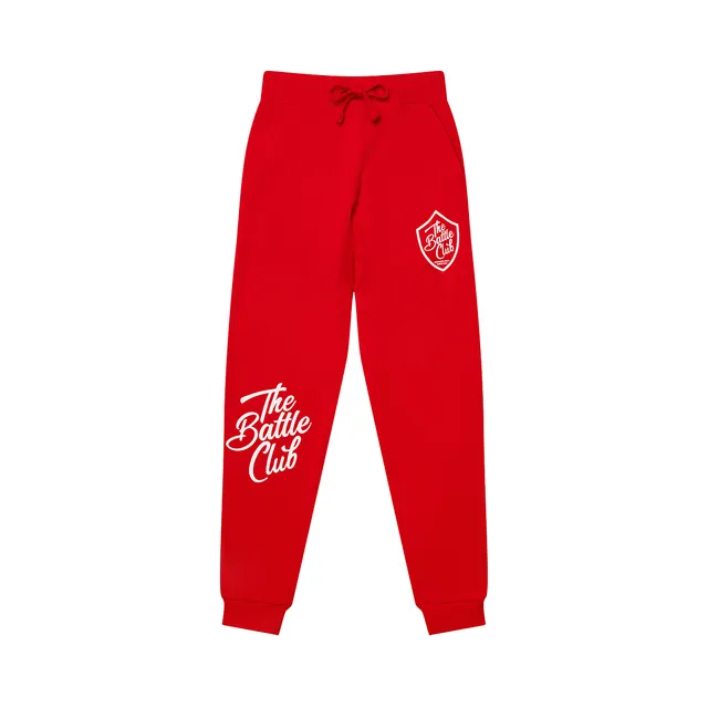 battle-astrofly-club-jogger-jogginghose-rot-l-baumwolle image 1