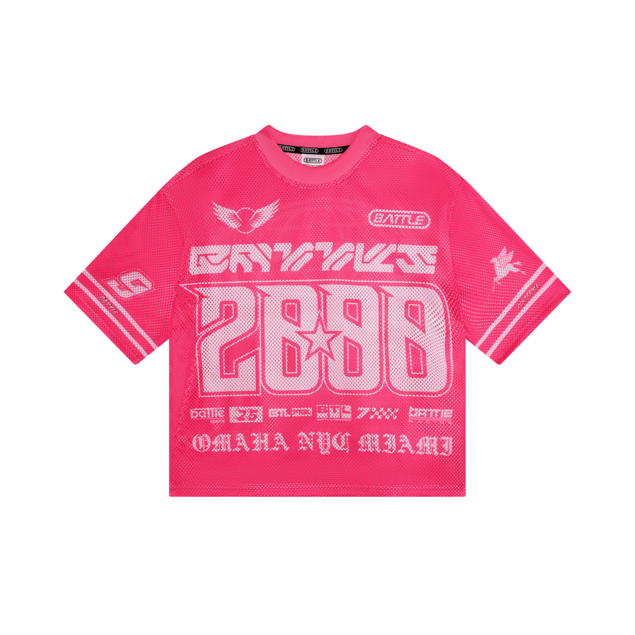 battle-astrofly-aeromesh-oversized-football-jersey-schwarz-mesh image 5