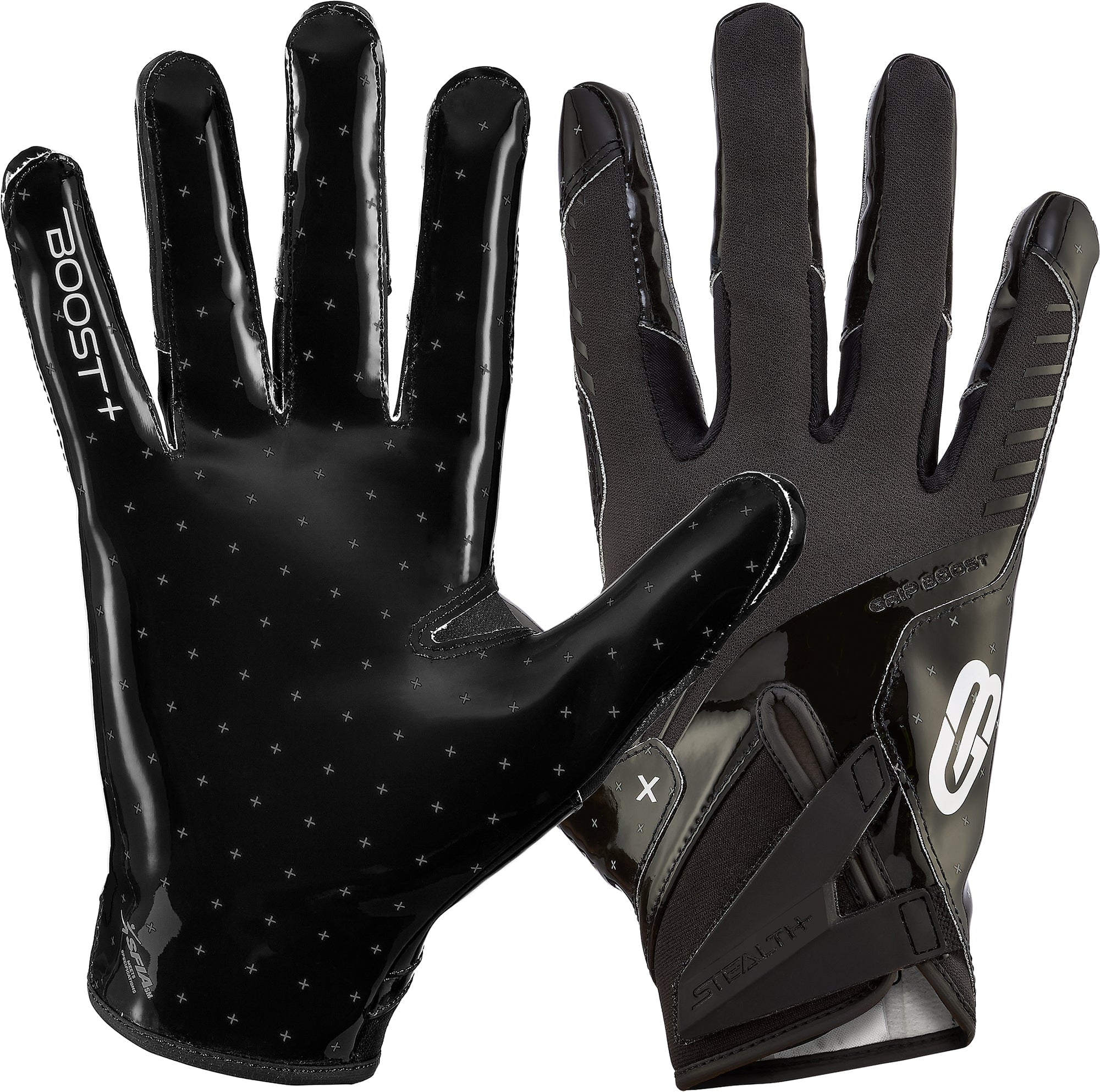 grip-boost-stealth-6-0-boost-plus-footballhandschuhe-schwarz-youth image 1