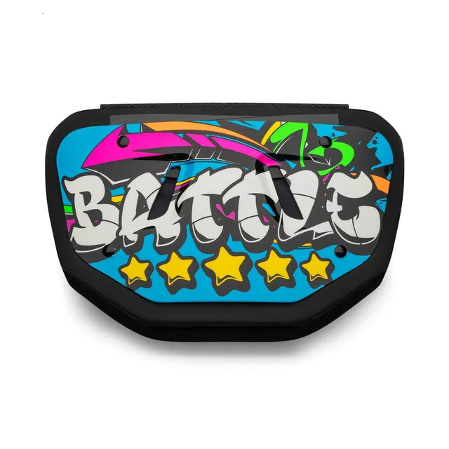 battle-sports-defender-graffiti23-backplate-adult-r-ckenschutz image 1