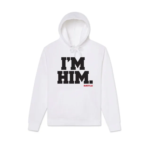 battle-astrofly-i-m-him-hoodie-schwarz-m-baumwoll-fleece image 1