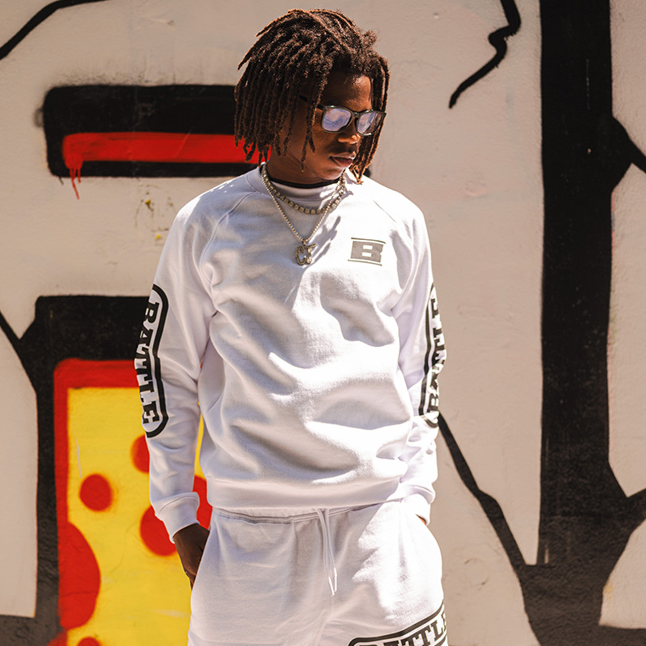 battle-astrofly-classics-crewneck-sweatshirt-wei-l-fleece image 2