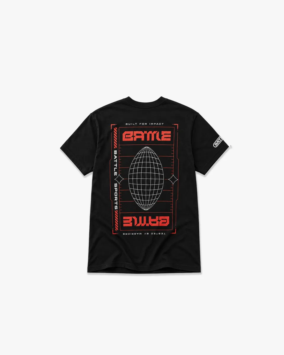battle-astrofly-future-tech-cyborg-t-shirt-schwarz-l image 1