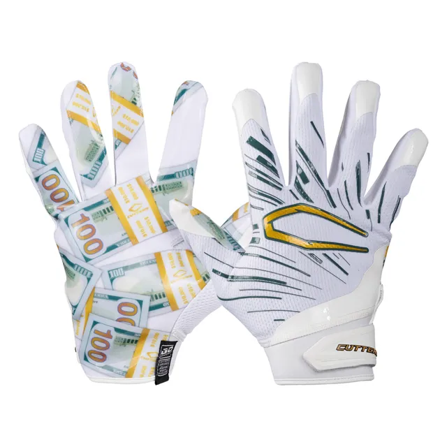 cutters-game-day-pro-receiver-handschuhe-white-money-bands image 1
