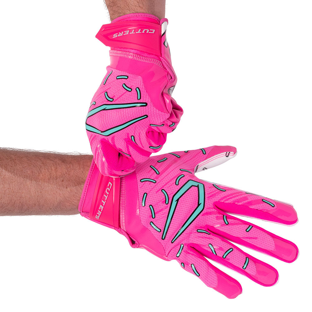 cutters-game-day-pro-receiver-handschuhe-pink-blue-sprinkle image 2