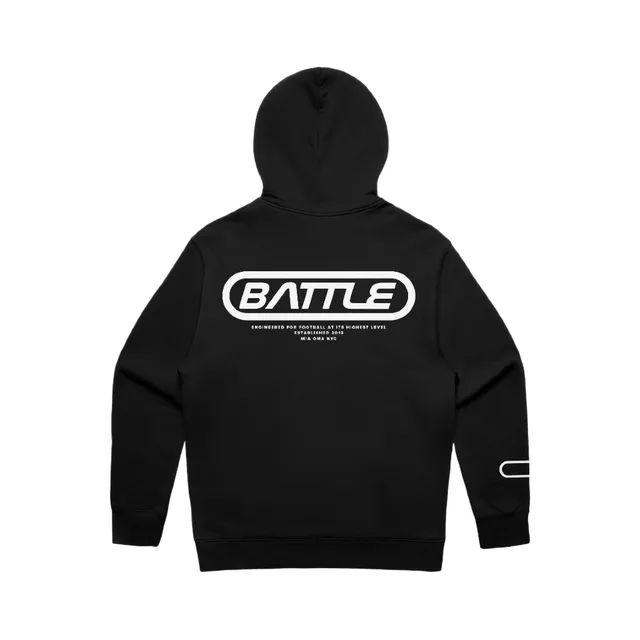 battle-big-time-relaxed-fit-hoodie-herren-schwarz-fleece image 1