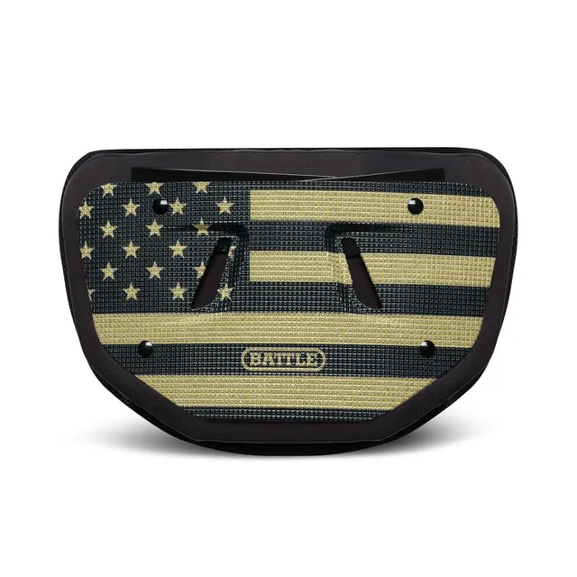 battle-sports-defender-usa-diamond-backplate-adult-gold image 1