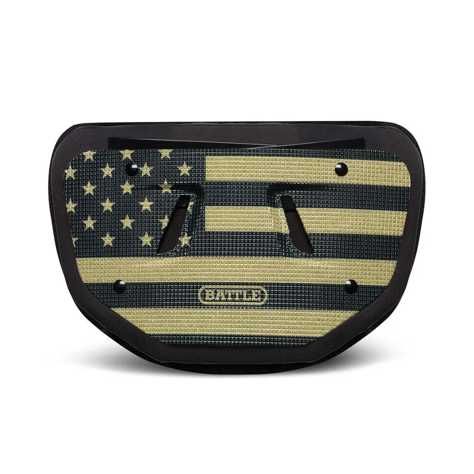 battle-sports-defender-usa-diamond-backplate-adult-gold image 1