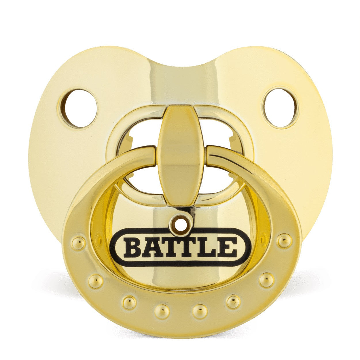 battle-oxygen-binky-chrome-mundschutz-football-gold-atmungsaktiv image 5