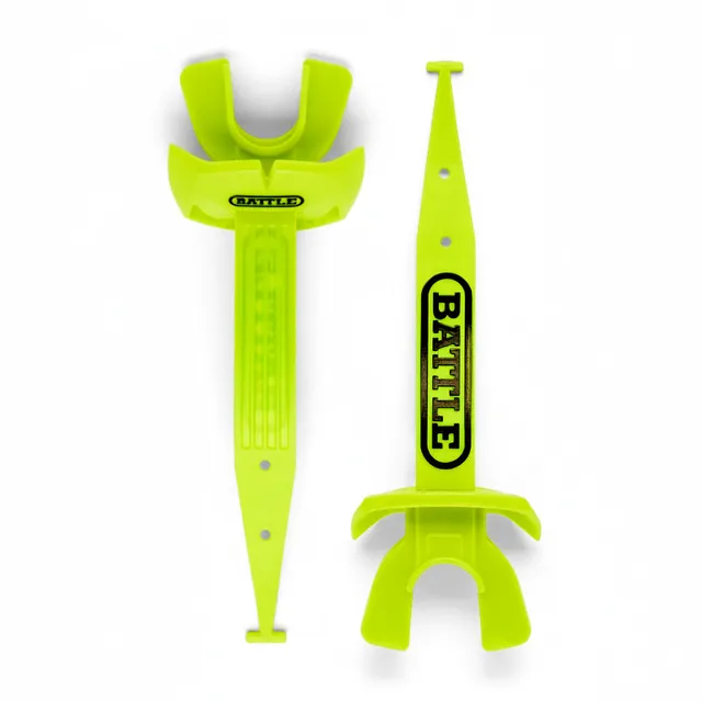battle-speed-pro-mundschutz-football-mit-halteband-schwarz-atmungsaktiv image 1