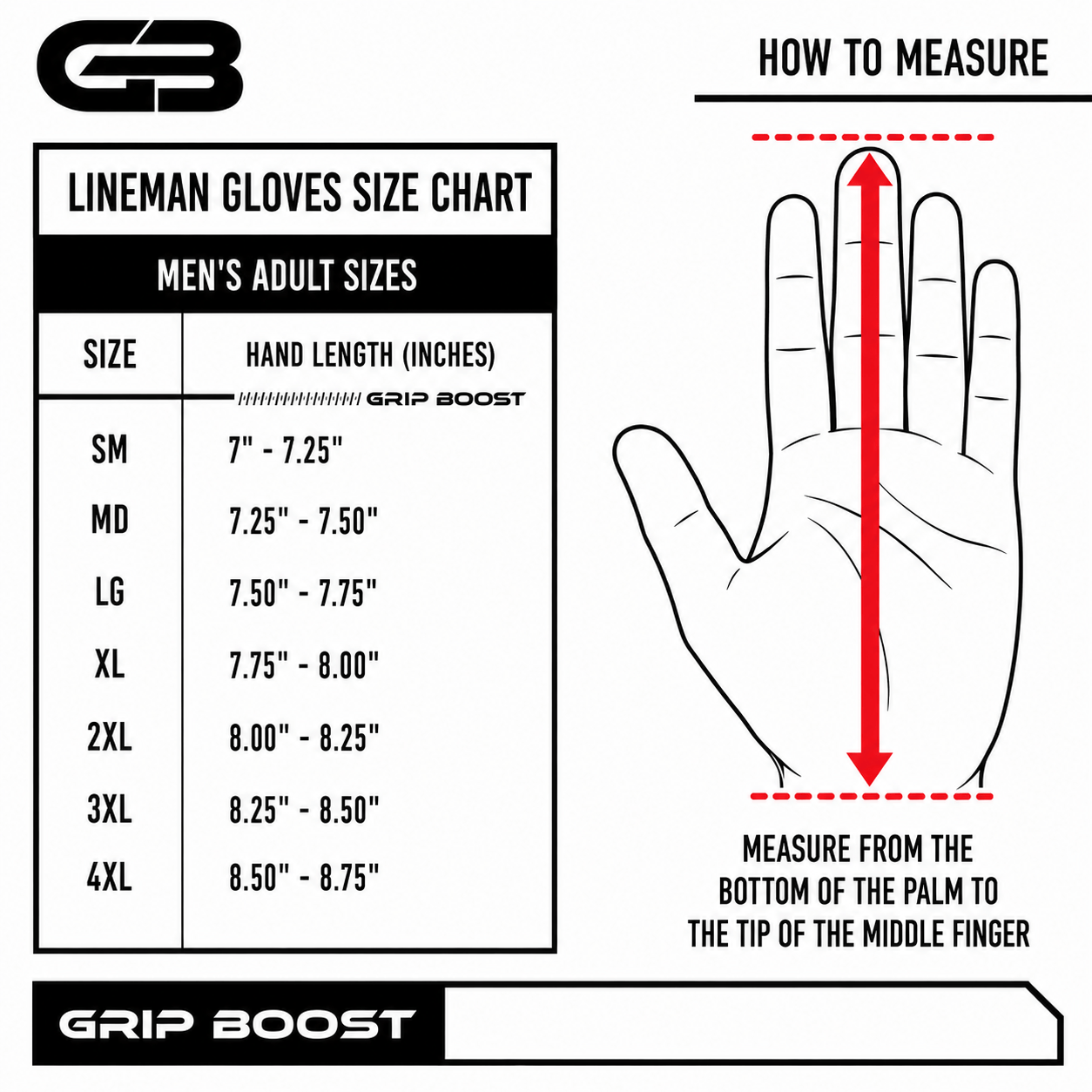 grip-boost-big-skill-2-0-footballhandschuhe-schwarz-leder-lineman image 8