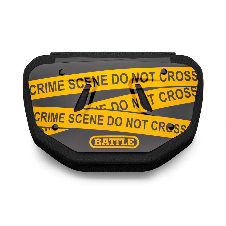 battle-sports-defender-crime-scene-back-plate-football-r-ckenplatte-adult image 1