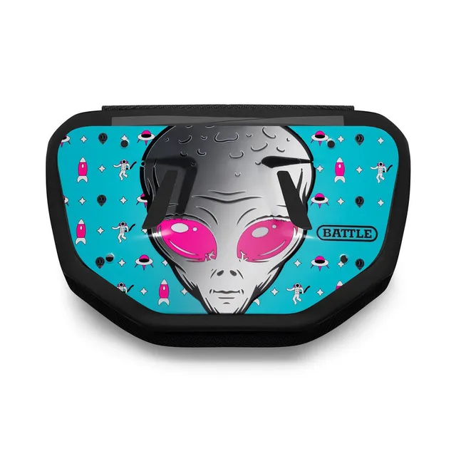 battle-defender-alien-back-plate-football-adult-gebogen image 1