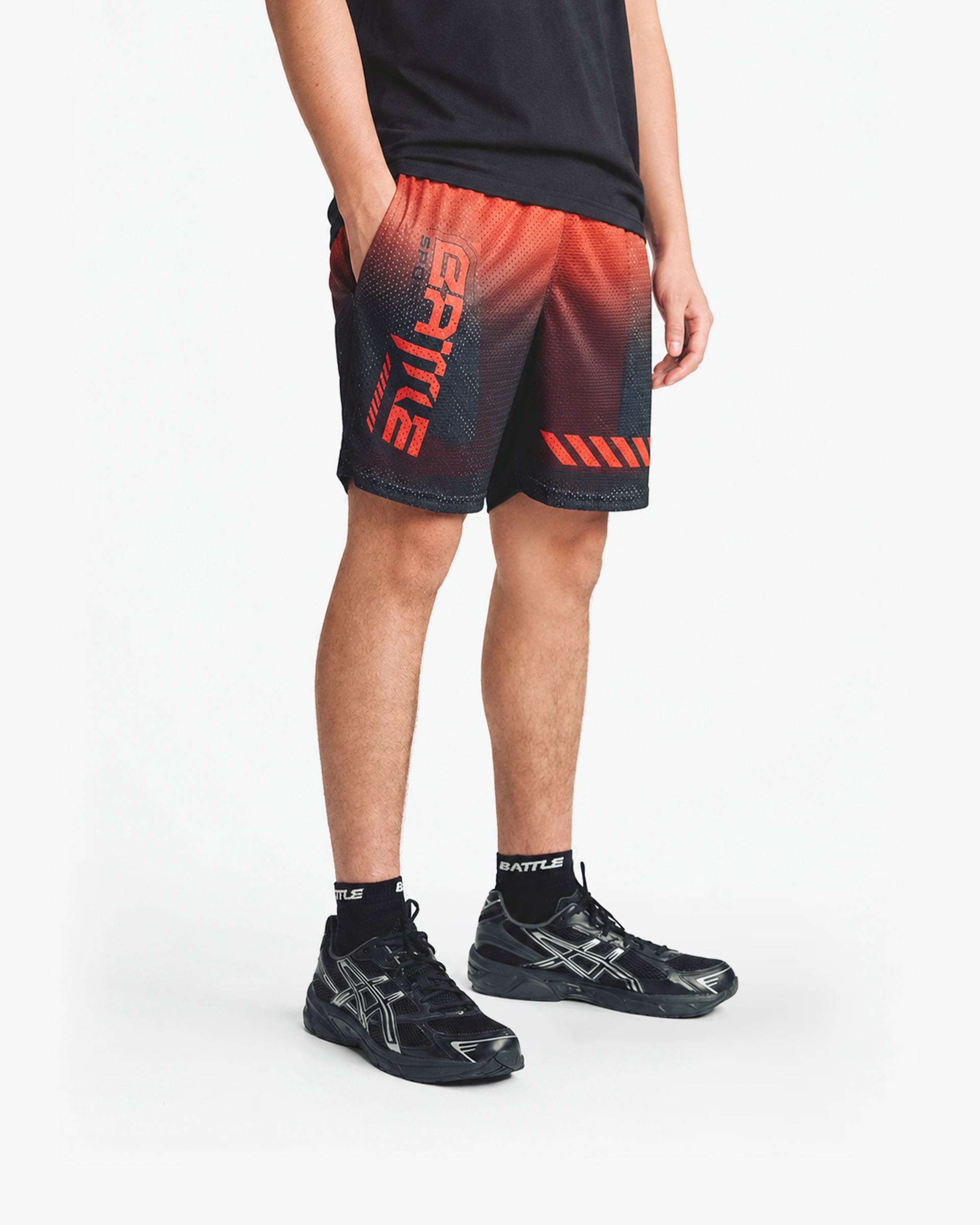 battle-astrofly-cyborg-fade-shorts-herren-schwarz-mesh image 3