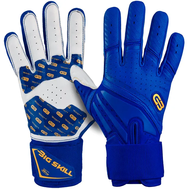grip-boost-big-skill-2-0-lineman-footballhandschuhe-blau-leder image 1