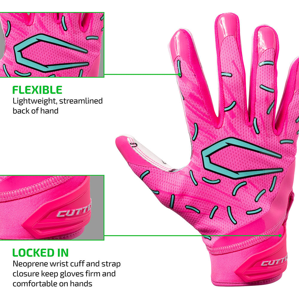 cutters-game-day-pro-receiver-handschuhe-pink-blue-sprinkle image 4