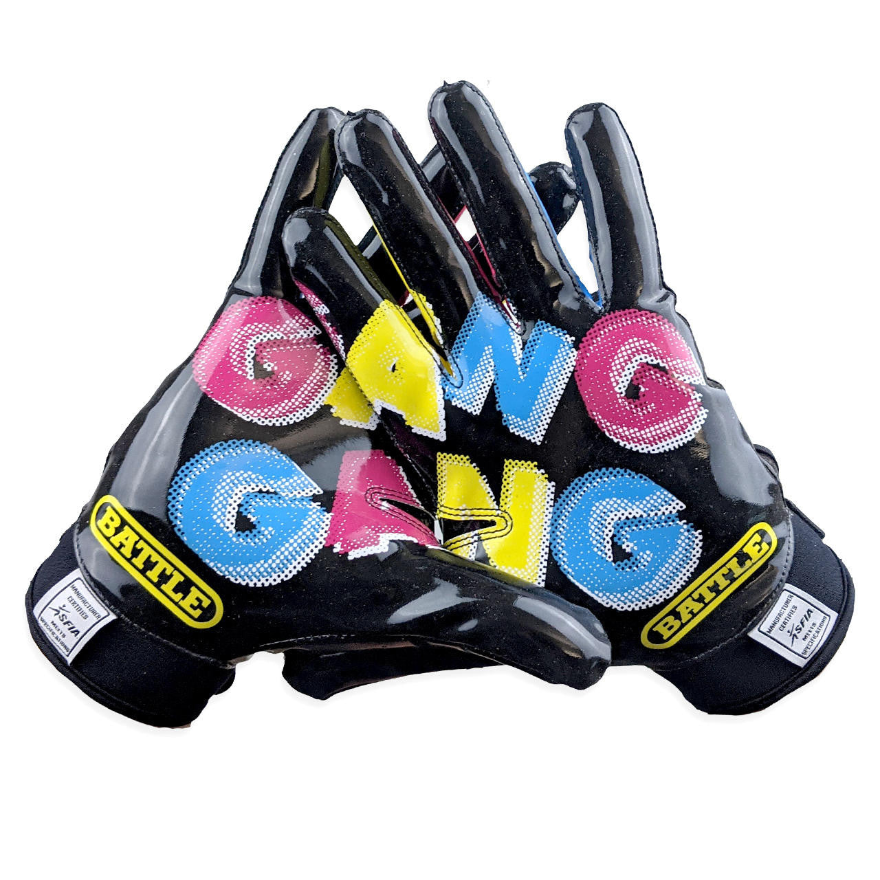 battle-double-threat-gang-gang-receiver-handschuhe image 1