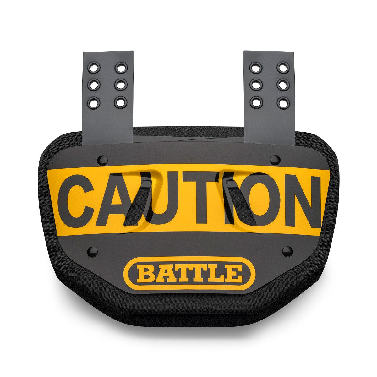 battle-defender-caution-football-back-plate-adult-schaum image 4