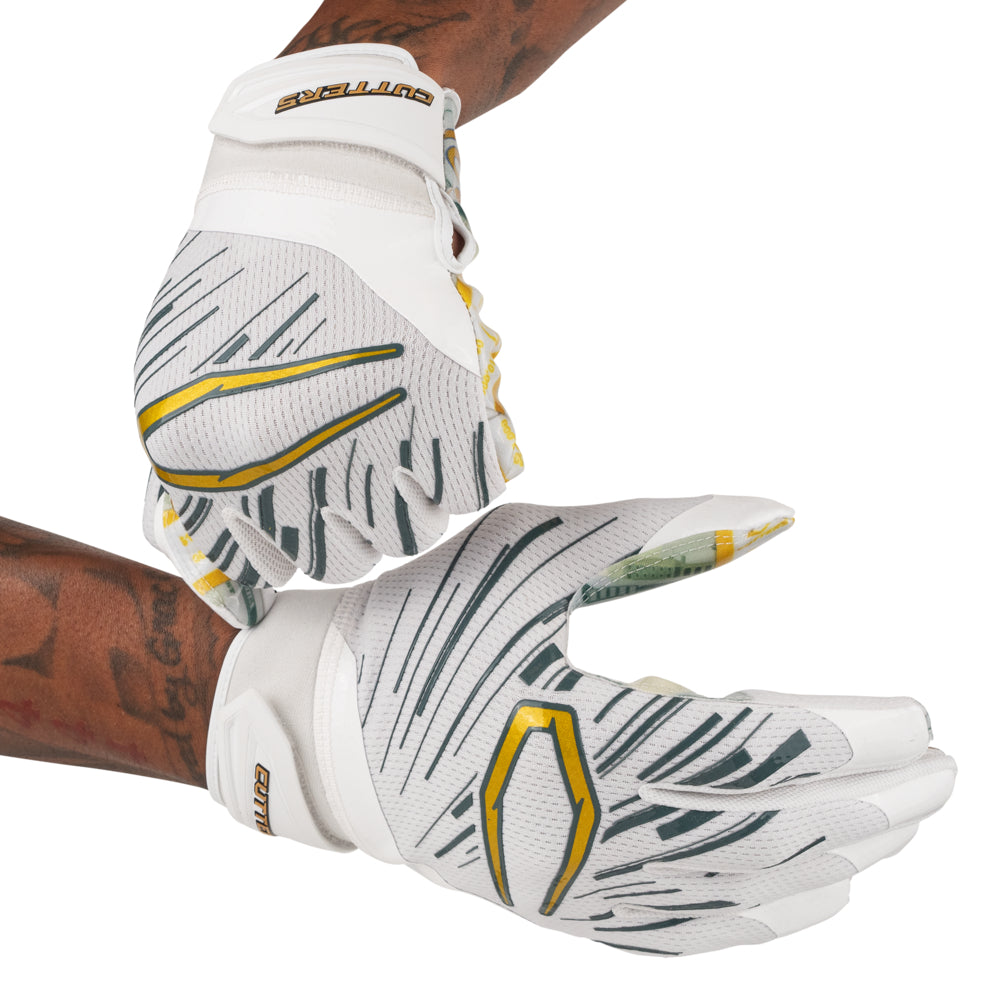 cutters-game-day-pro-receiver-handschuhe-white-money-bands image 2