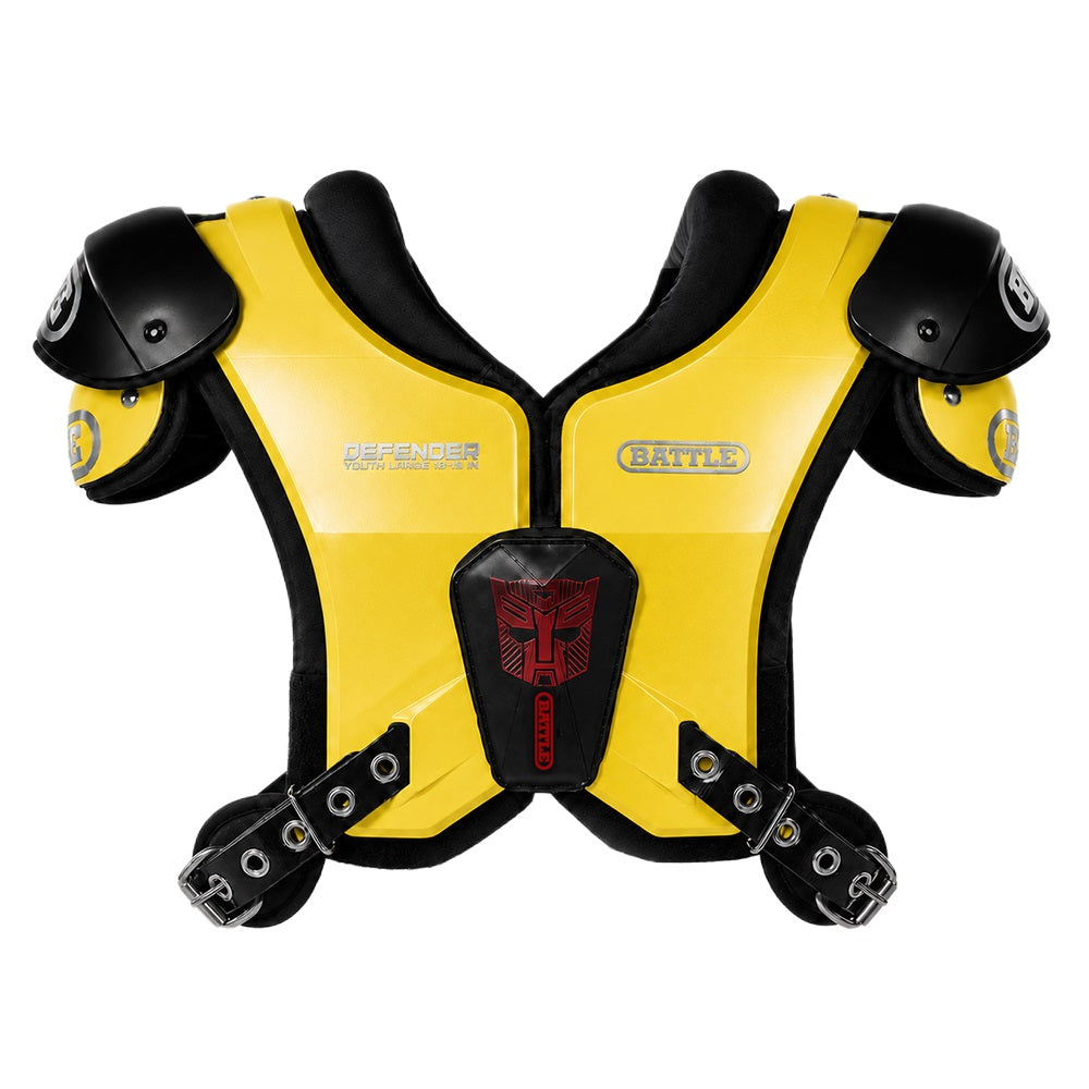 battle-sports-defender-transformers-schulterpads-jugend-bumblebee image 3