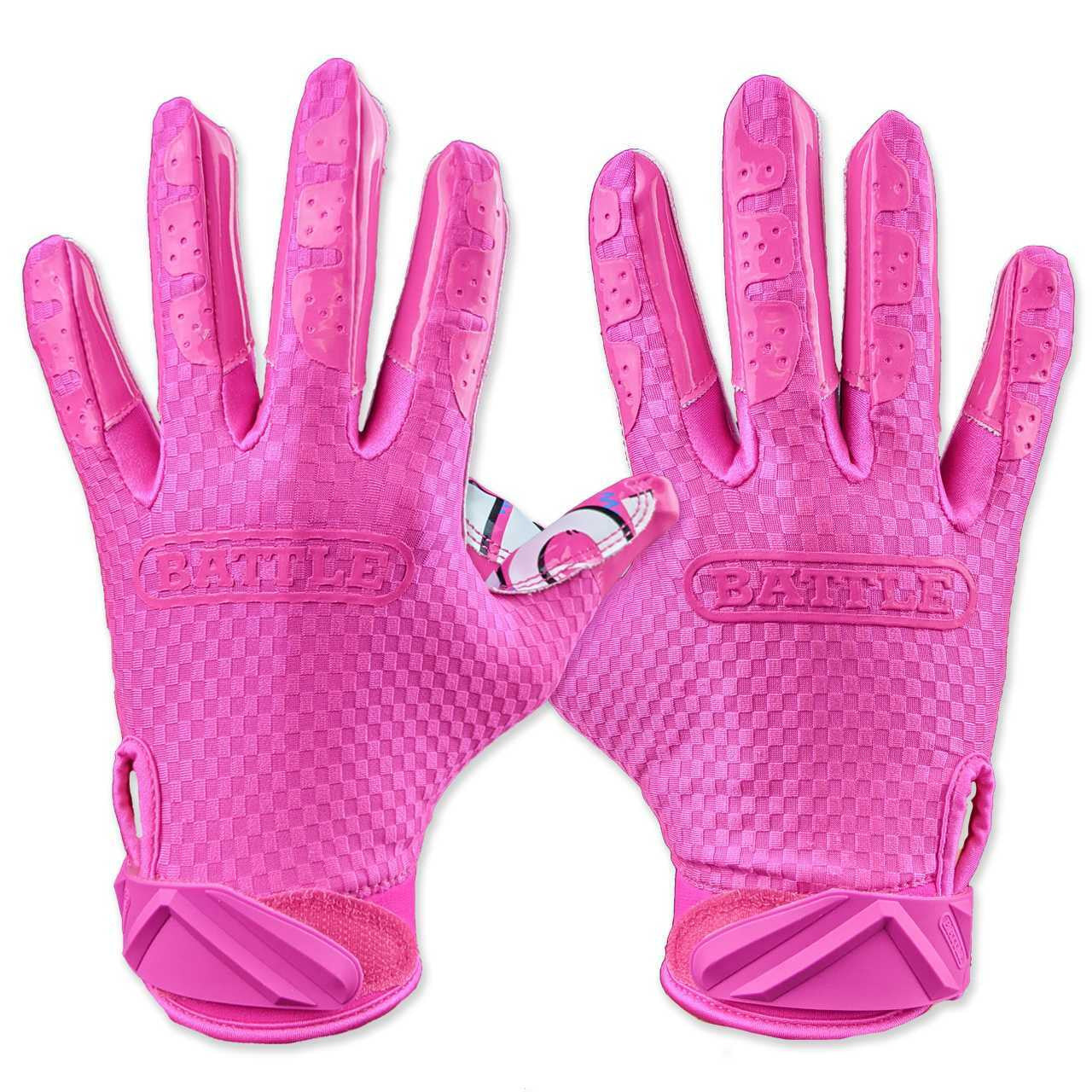 battle-double-threat-money-man-2-0-footballhandschuhe-pink-m image 8
