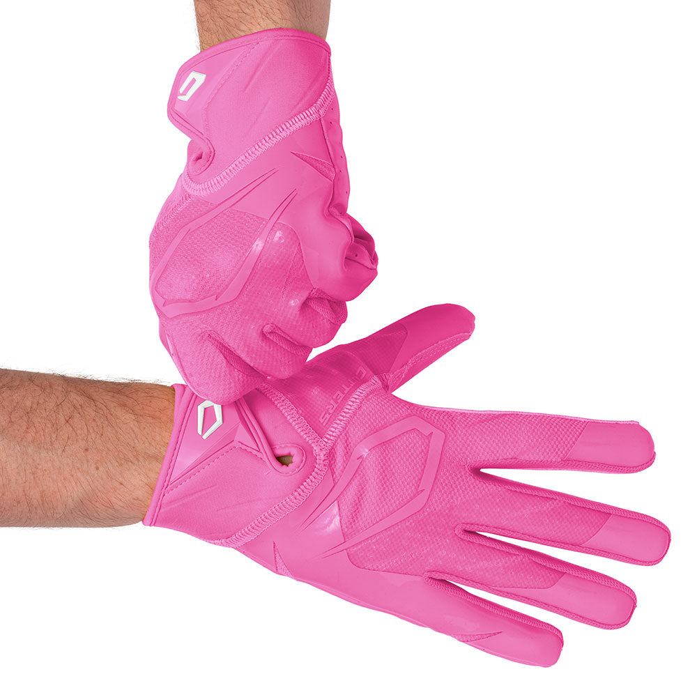 cutters-rev-pro-7-0-receiver-handschuhe-pink-mit-air-c-tack-grip image 2