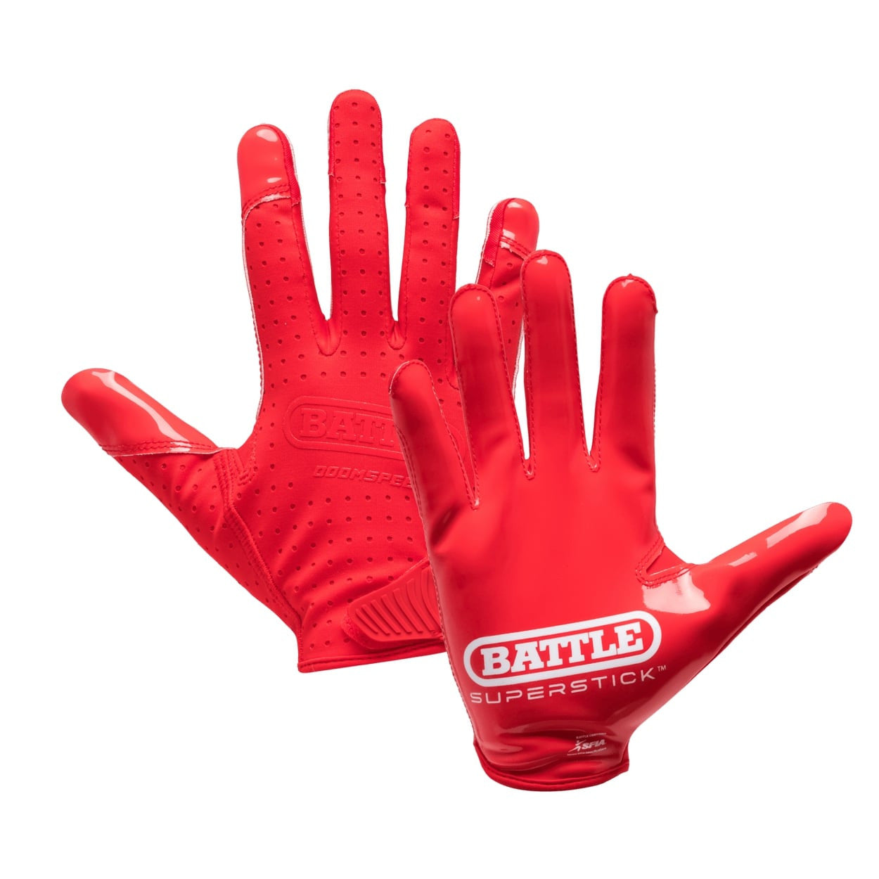 battle-doom-speed-receiver-football-handschuhe-wei-adult-l image 7