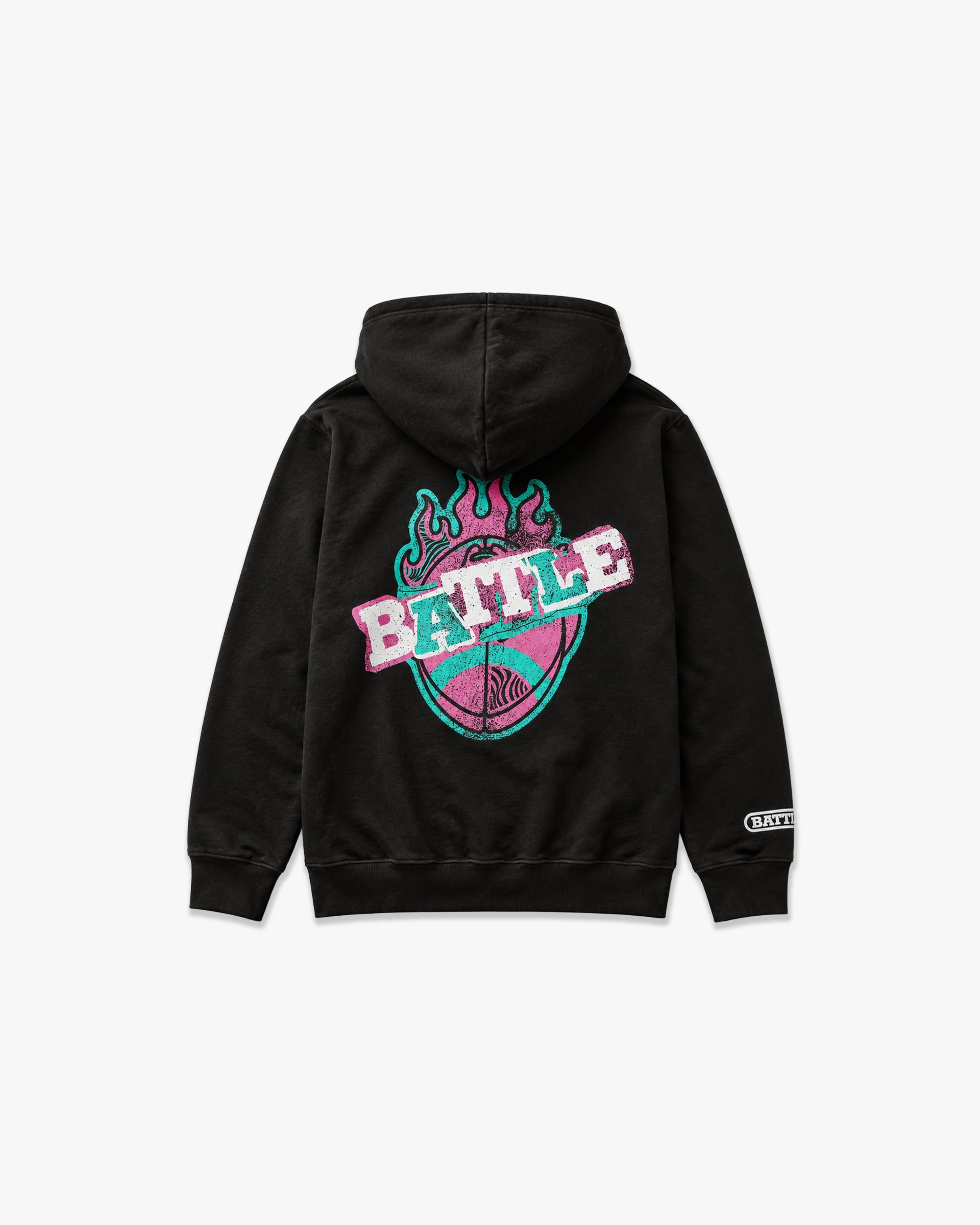 battle-sports-astrofly-grit-flame-hoodie-schwarz-baumwolle image 2
