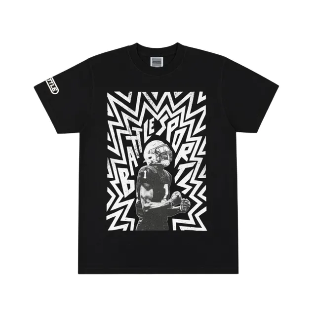 battle-astrofly-comic-t-shirt-herren-schwarz-l image 1