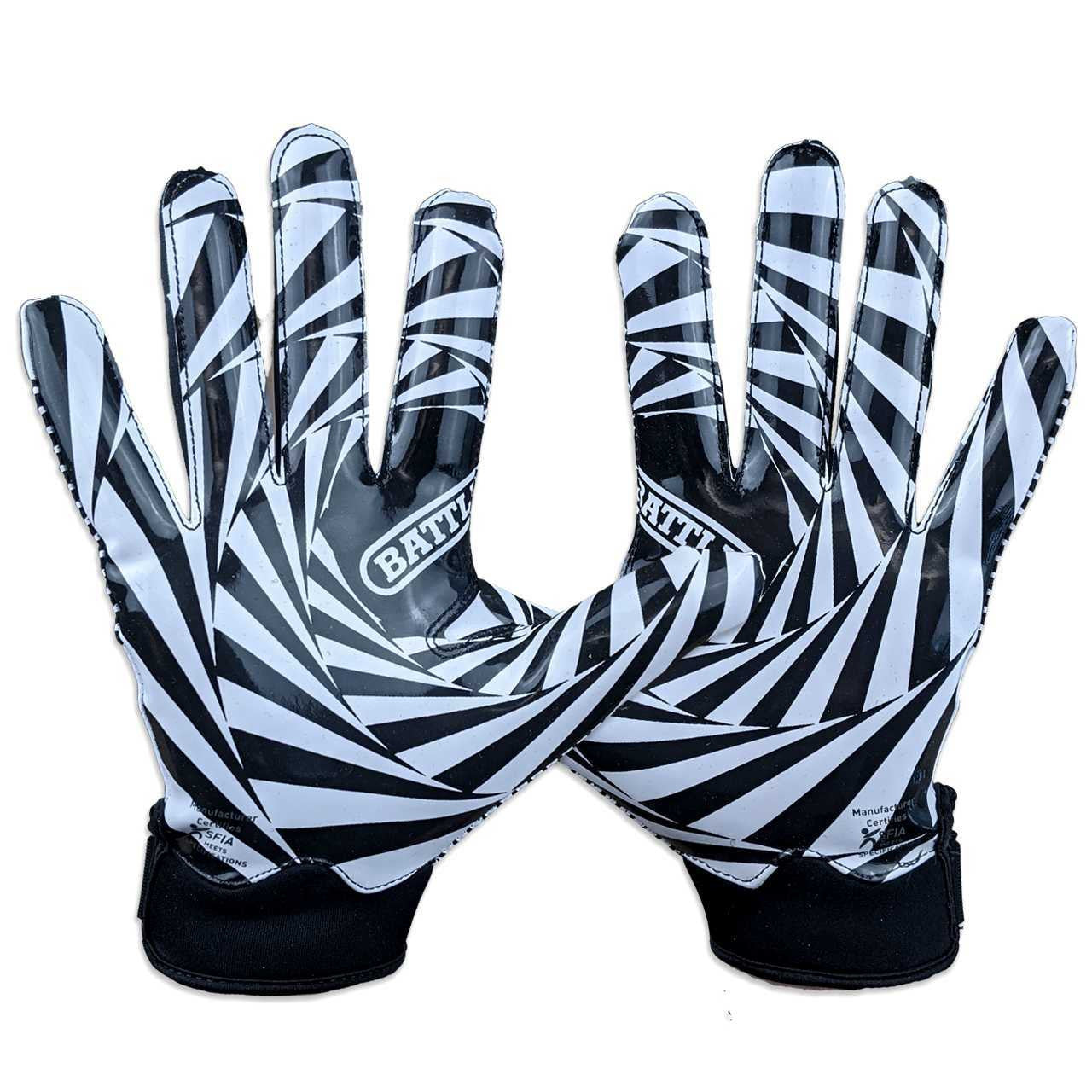 battle-sports-doom-1-0-receiver-handschuhe-kaleidoscope-grip image 3