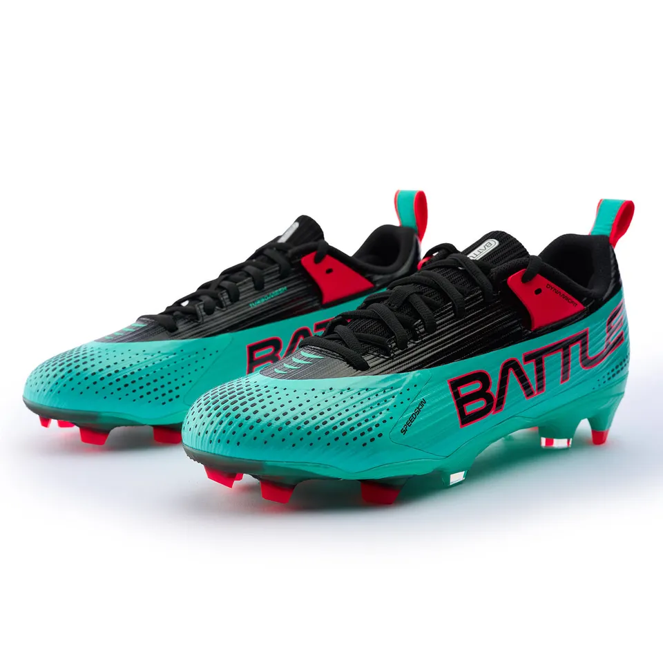 battle-astrolite-cleats-footballschuhe-green-glow-leicht-low-cut image 1